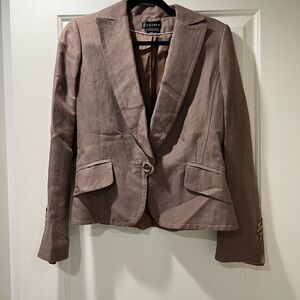 Zenobia Brown Blazer, Size 6